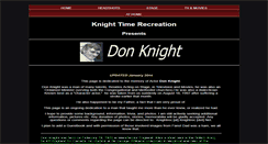 Desktop Screenshot of knightrec.net