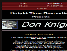 Tablet Screenshot of knightrec.net